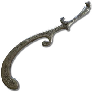 Flowing Curved Sword