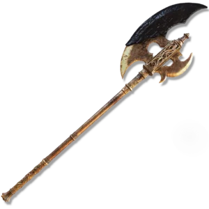 Gargoyle's Black Halberd