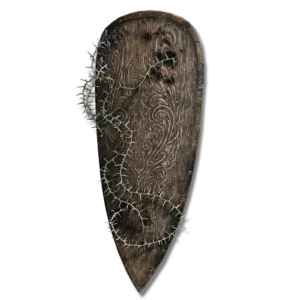 Marred Wooden Shield