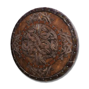 Large Leather Shield