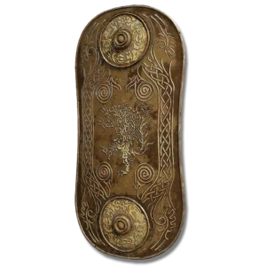 Golden Beast Crest Shield