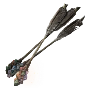 Rainbow Stone Arrow (Fletched)