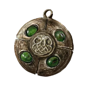 Viridian Amber Medallion