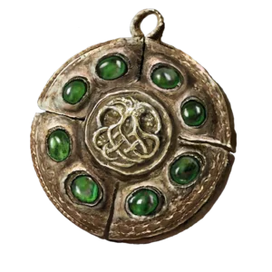 Viridian Amber Medallion +1