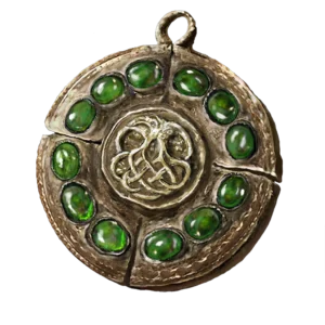 Viridian Amber Medallion +2