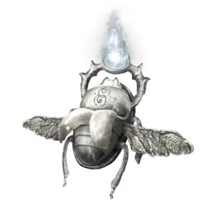 Silver Scarab