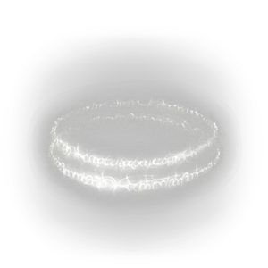 White Cipher Ring