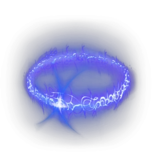 Blue Cipher Ring